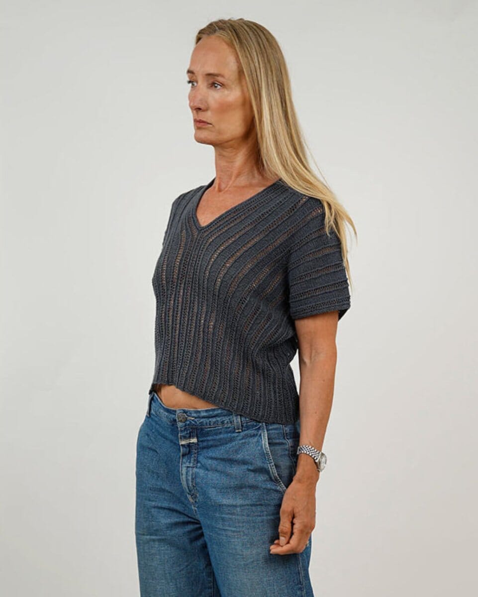 Summertime top by Hanne Falkenberg, knitting pattern