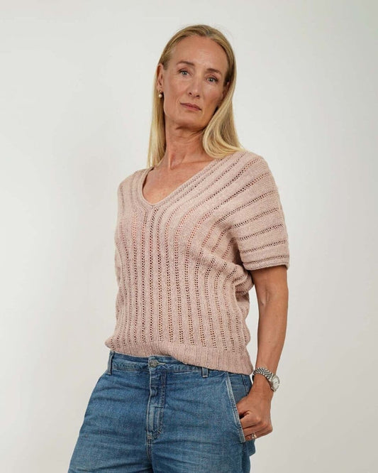 Summertime top by Hanne Falkenberg, knitting pattern