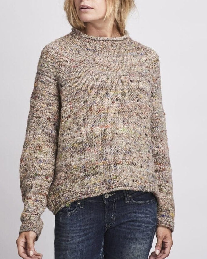 Sweater with specks by Önling, knitting pattern