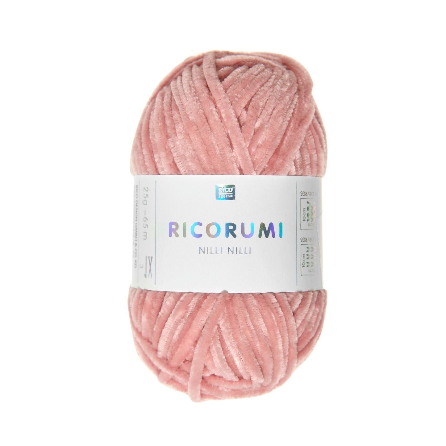 Ricorumi Nilli Nilli Chenille Yarn - 25g ball - DK Weight - homesewn
