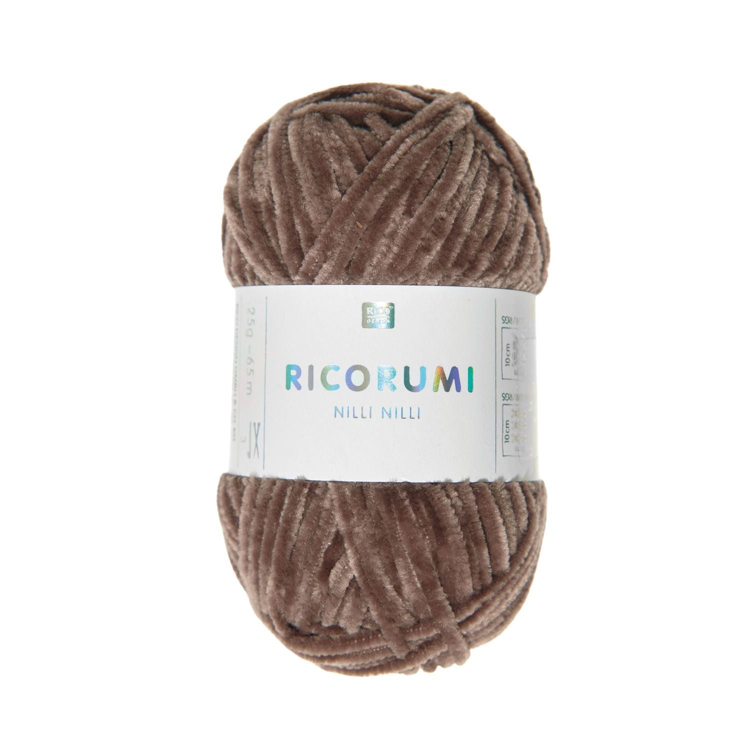 Ricorumi Nilli Nilli Chenille Yarn - 25g ball - DK Weight – homesewn