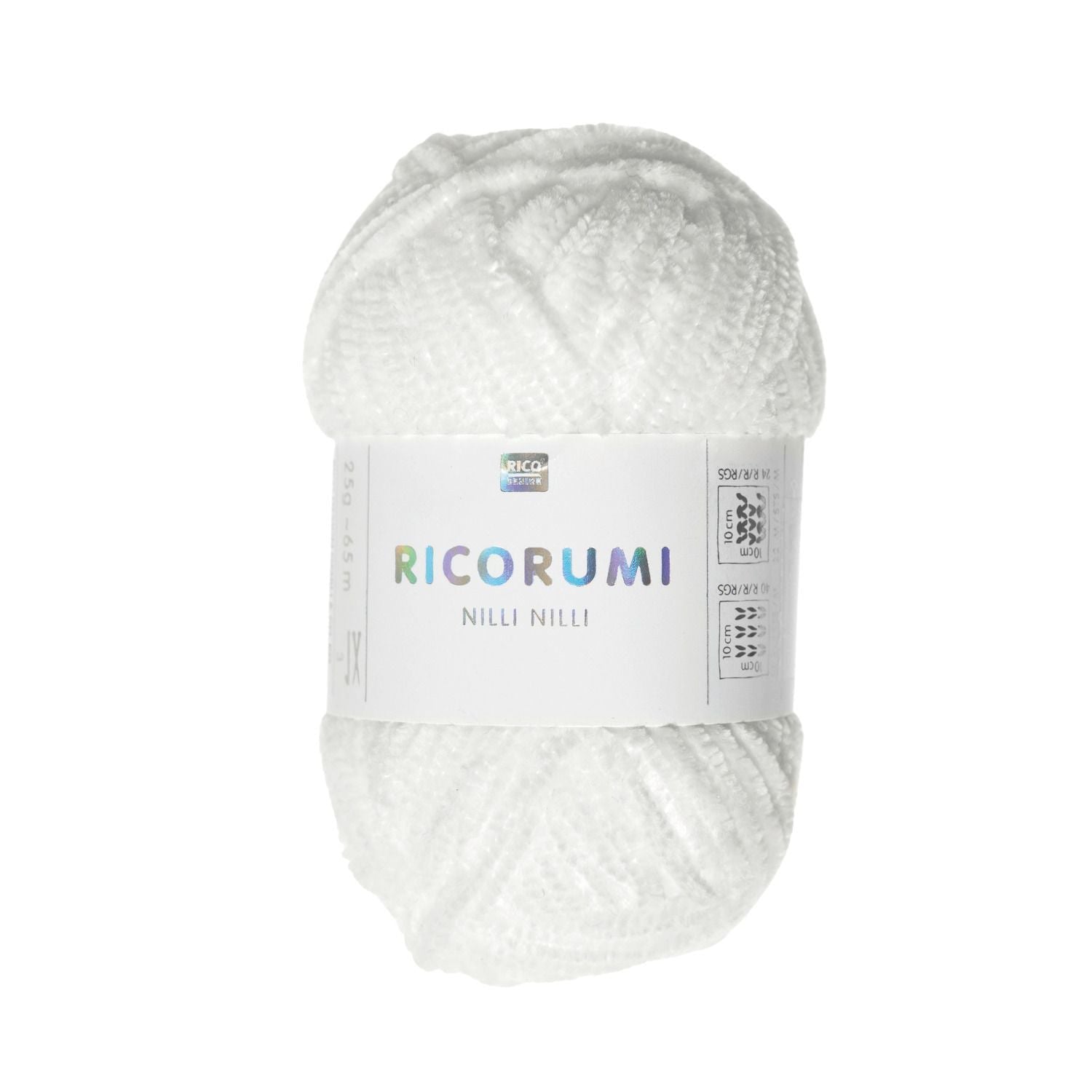 Ricorumi Nilli Nilli Chenille Yarn - 25g ball - DK Weight – homesewn