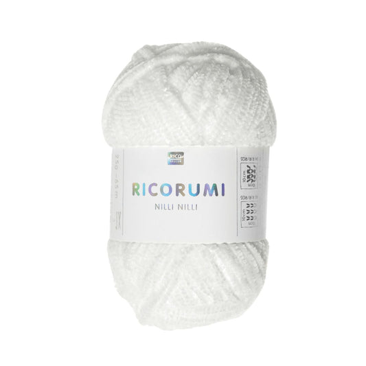 Ricorumi Nilli Nilli Chenille Yarn - 25g ball - DK Weight - homesewn