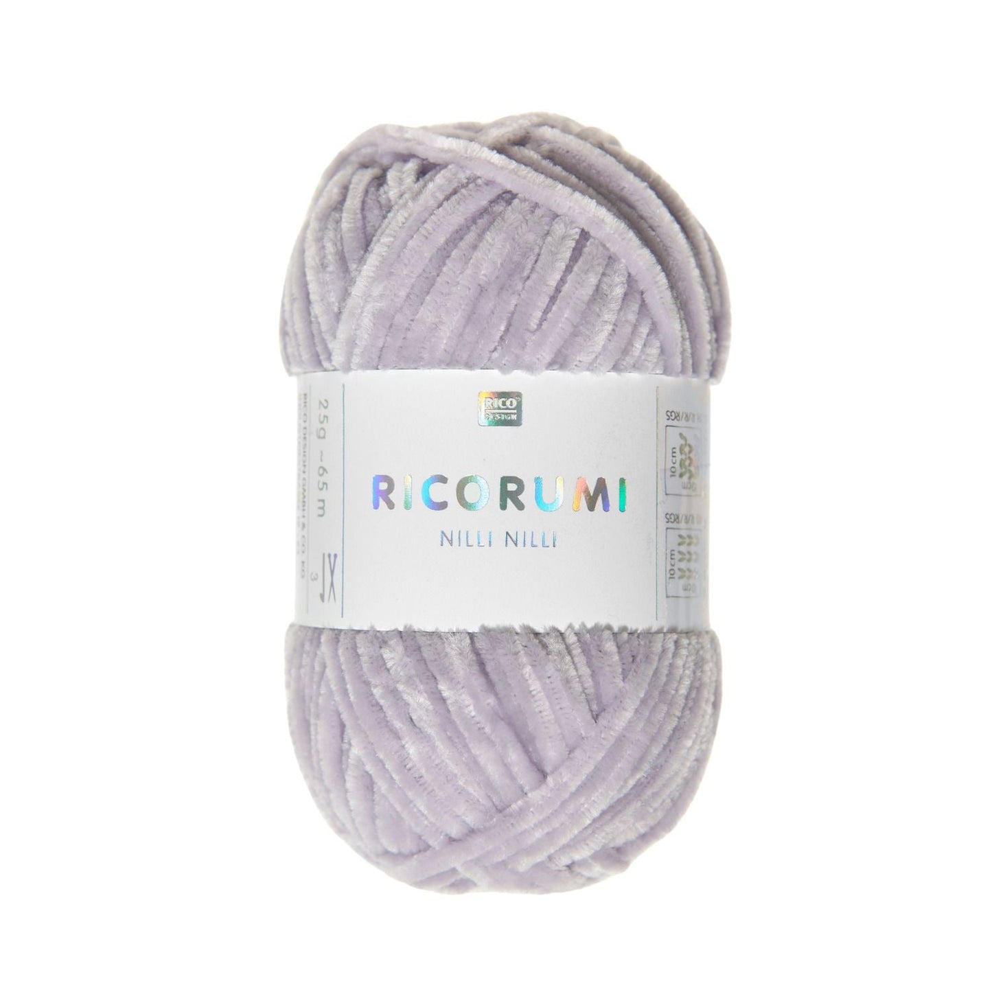 Ricorumi Nilli Nilli Chenille Yarn - 25g ball - DK Weight - homesewn