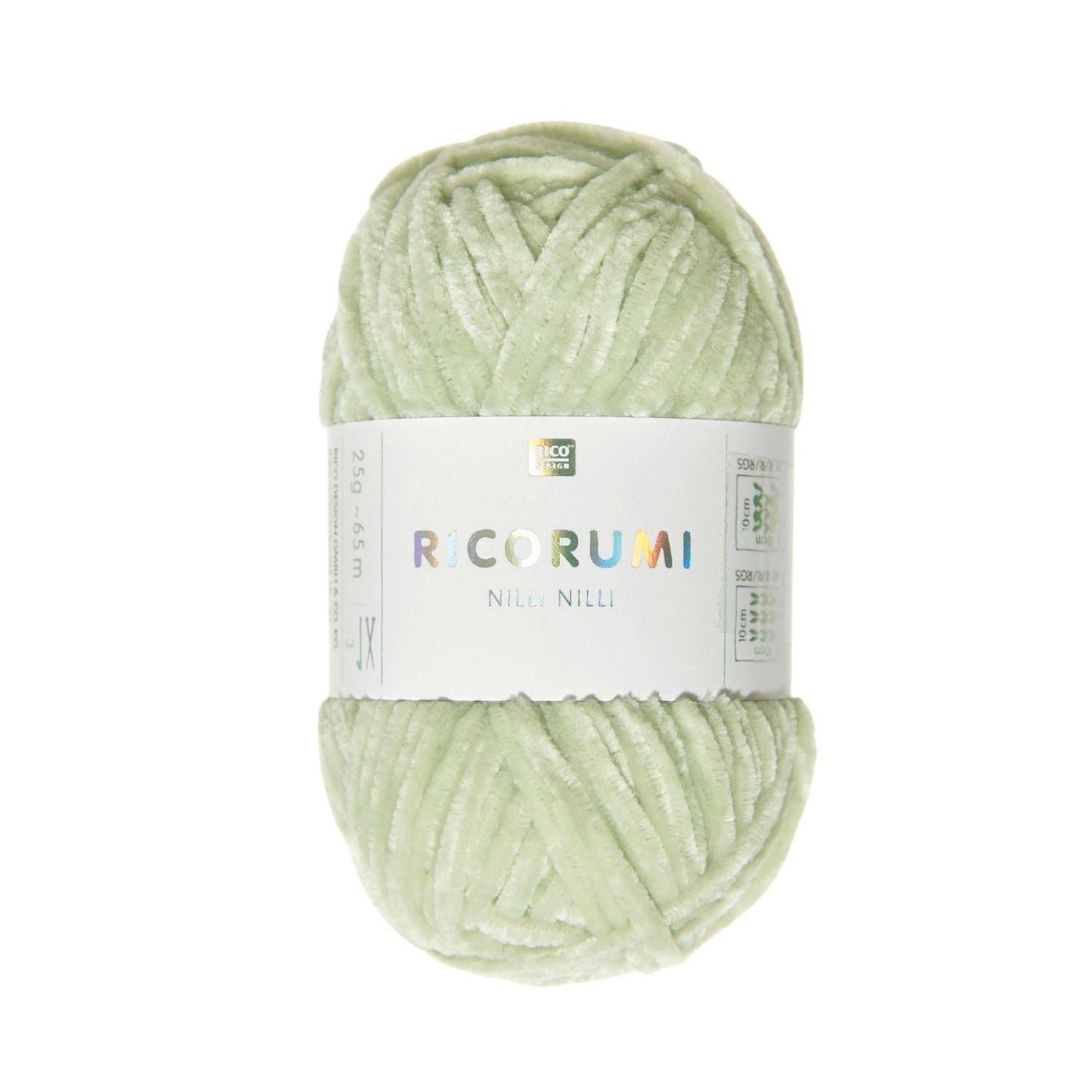 Ricorumi Nilli Nilli Chenille Yarn - 25g ball - DK Weight - homesewn