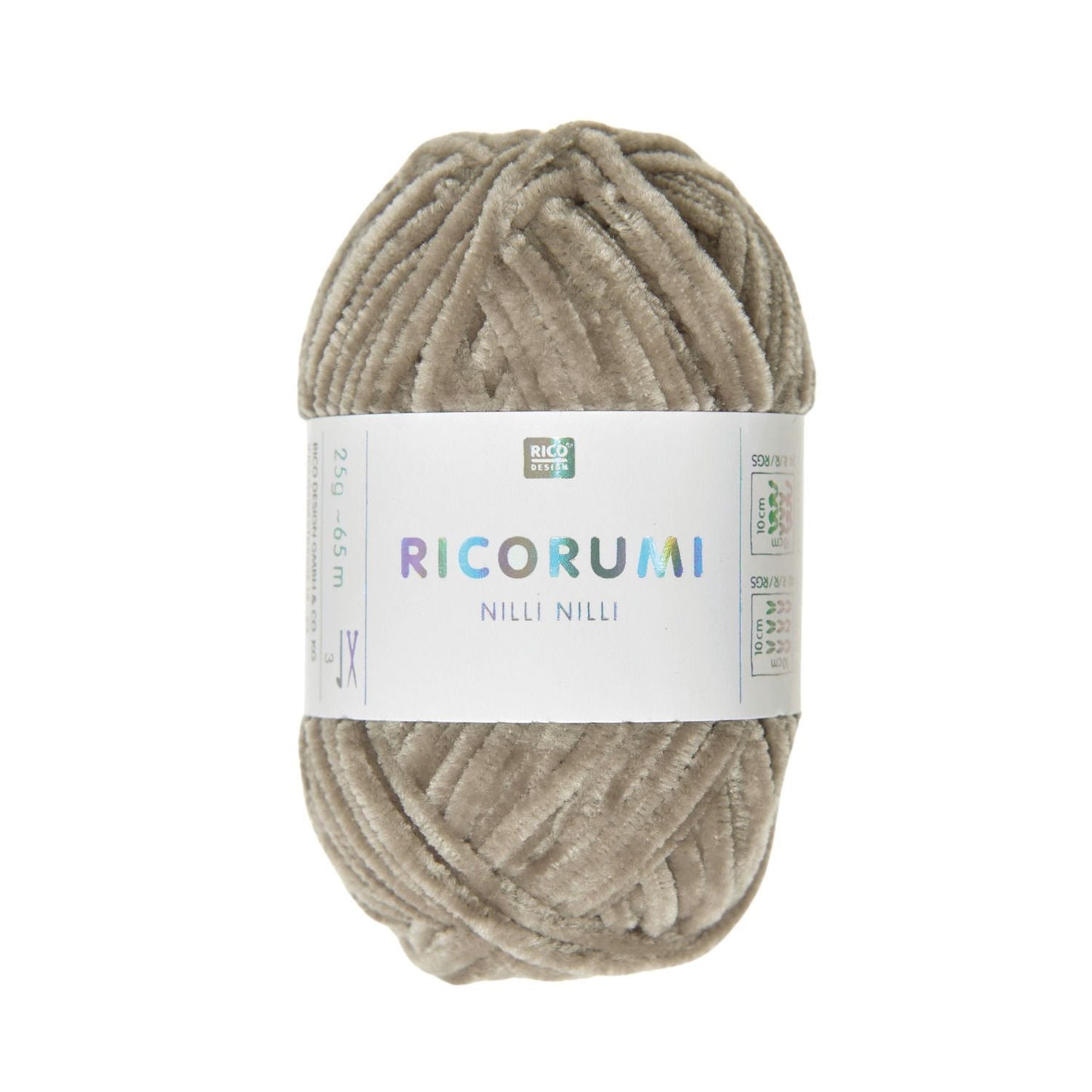 Ricorumi Nilli Nilli Chenille Yarn - 25g ball - DK Weight - homesewn