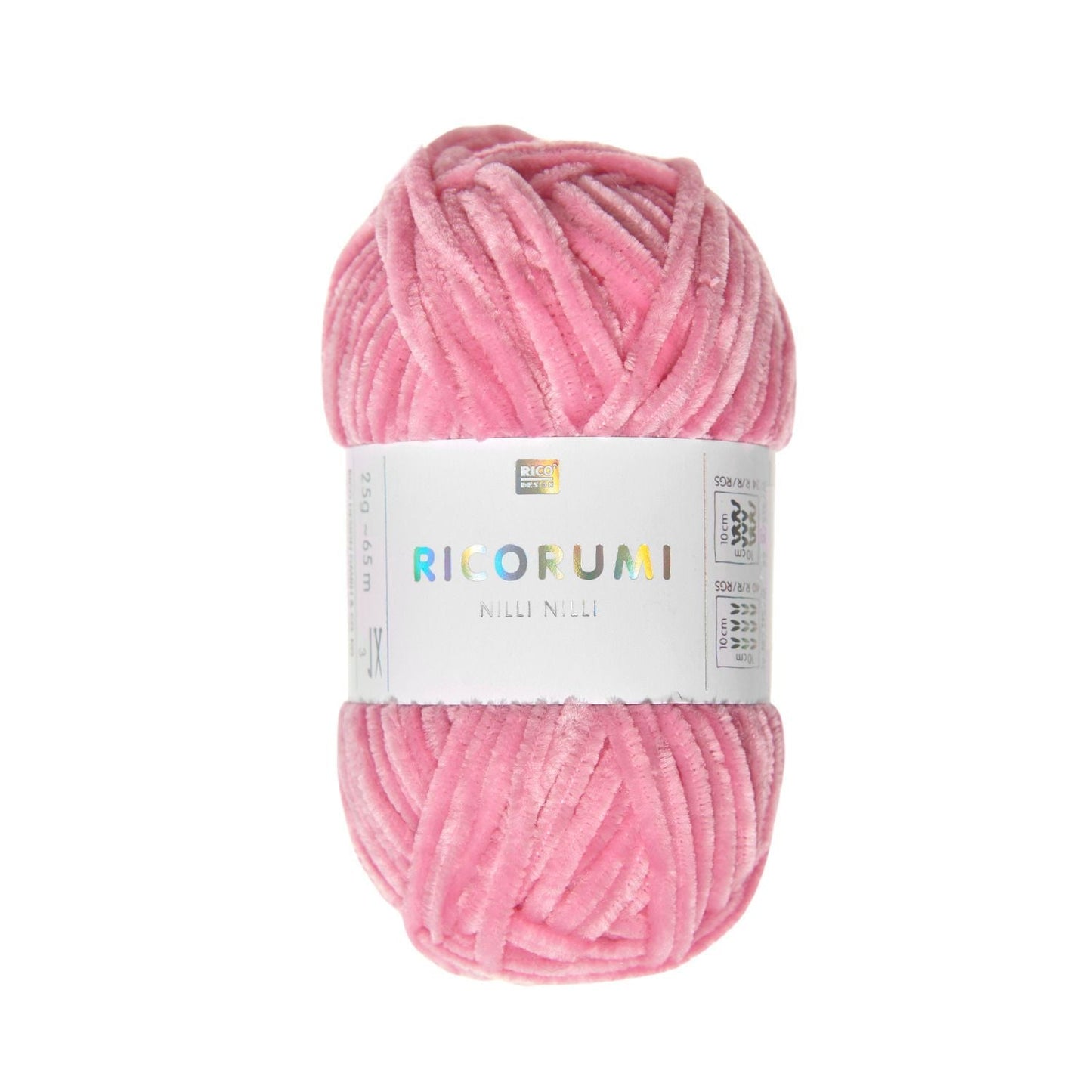 Ricorumi Nilli Nilli Chenille Yarn - 25g ball - DK Weight - homesewn