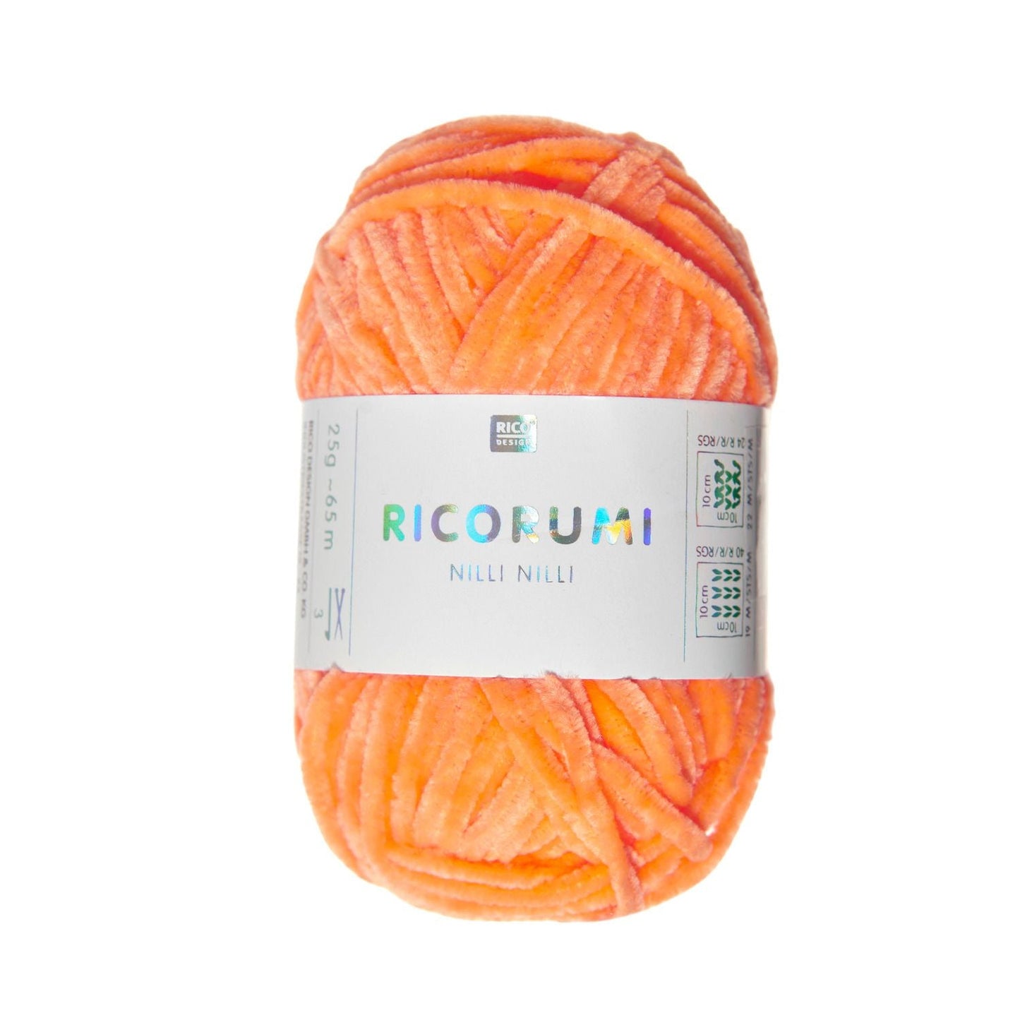 Ricorumi Nilli Nilli Chenille Yarn - 25g ball - DK Weight - homesewn