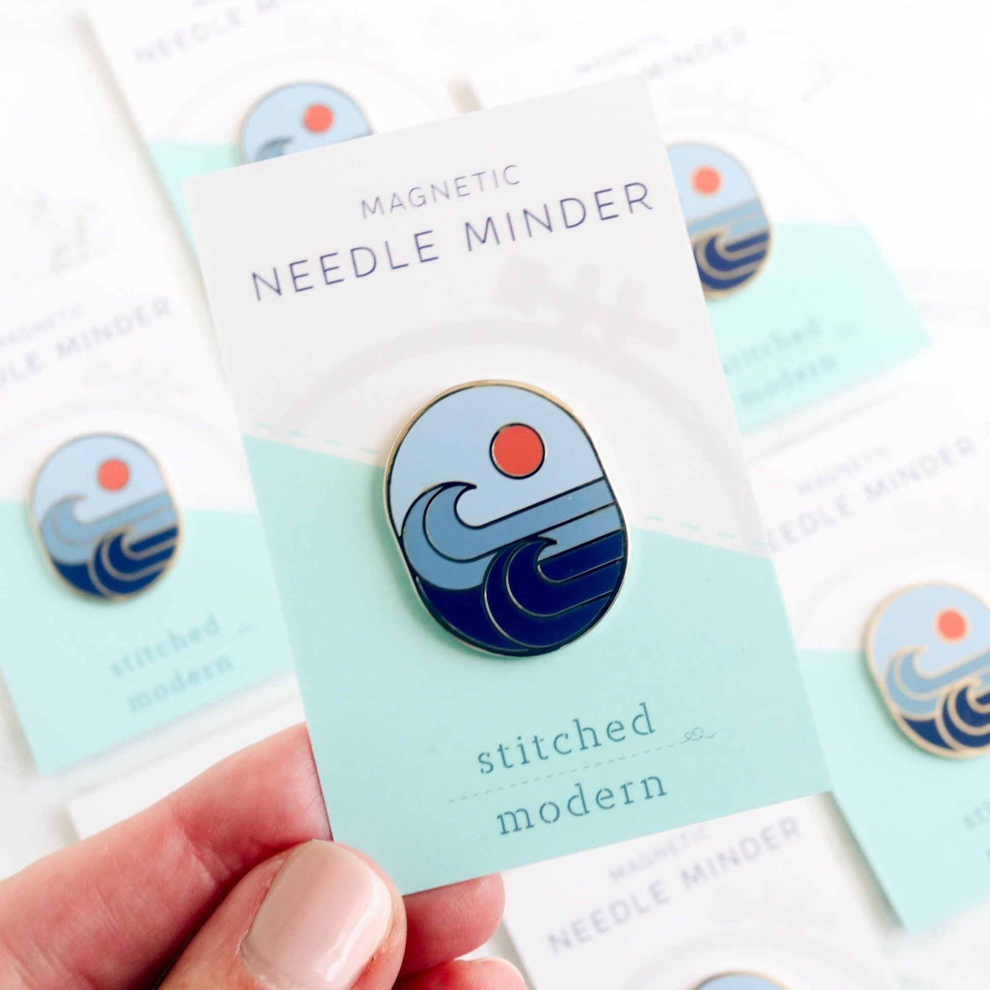 Rising Tide Magnetic Needle Minder - homesewn