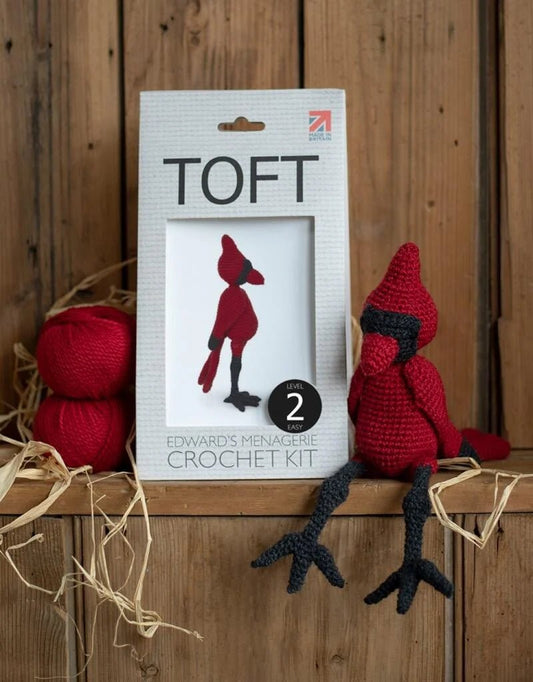 Rory the Red Cardinal Kit - homesewn