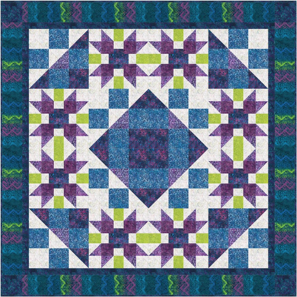 Rotating Stars Pattern 308 - homesewn