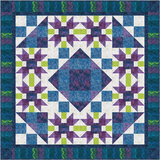 Rotating Stars Pattern 308 - homesewn