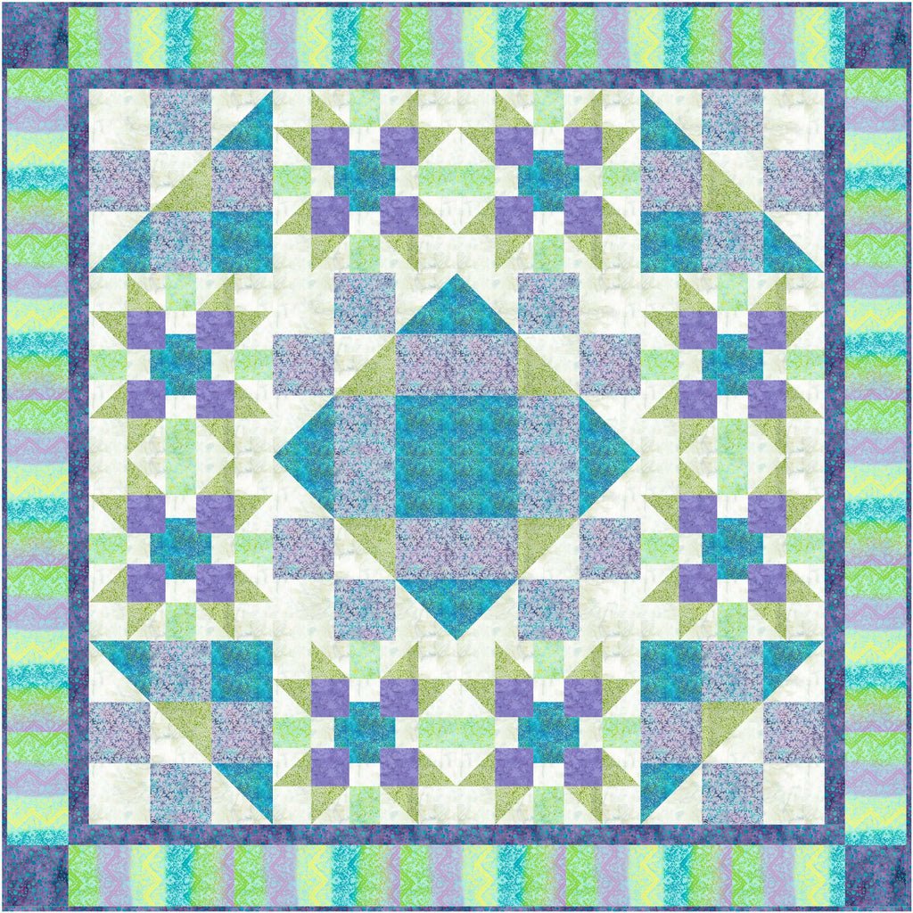Rotating Stars Pattern 308 - homesewn