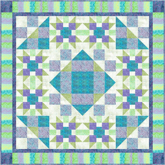 Rotating Stars Pattern 308 - homesewn