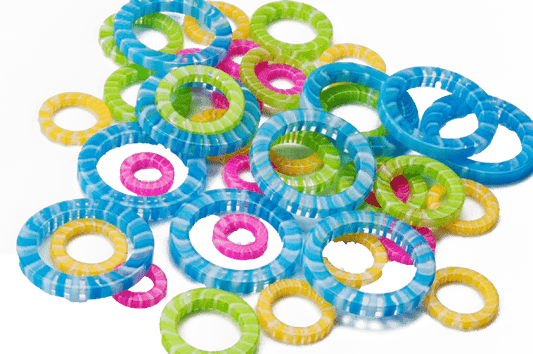 Round Stitch Markers - Resin - homesewn