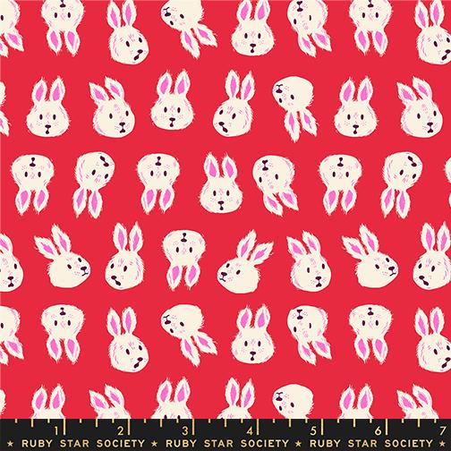 Rushing Rabbit - Ruby - Hello Alice - QUILTING COTTON/POPLIN - homesewn