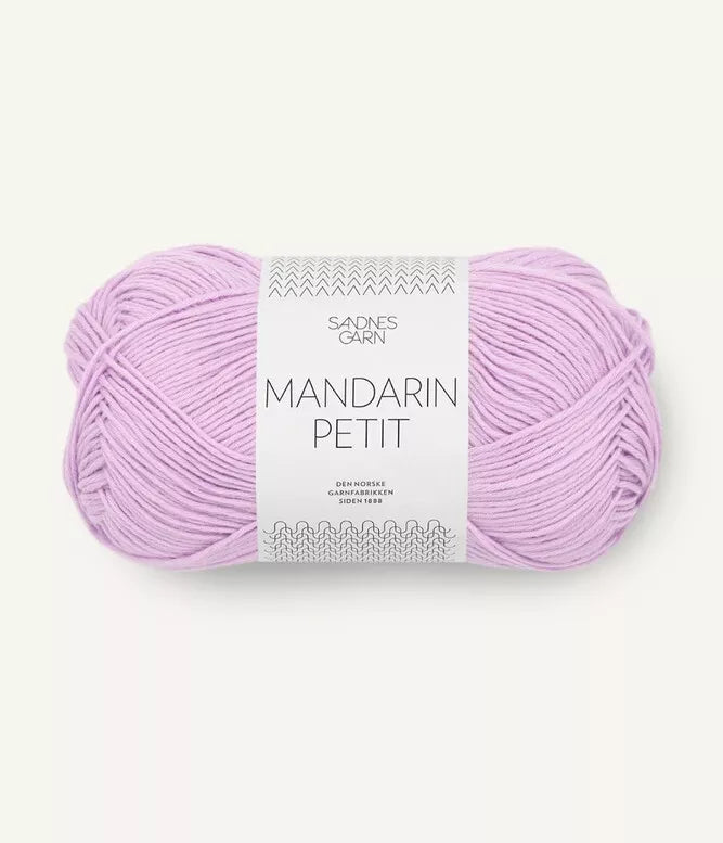 Mandarin Petit - 100% Cotton Fingering Weight Yarn - 50g
