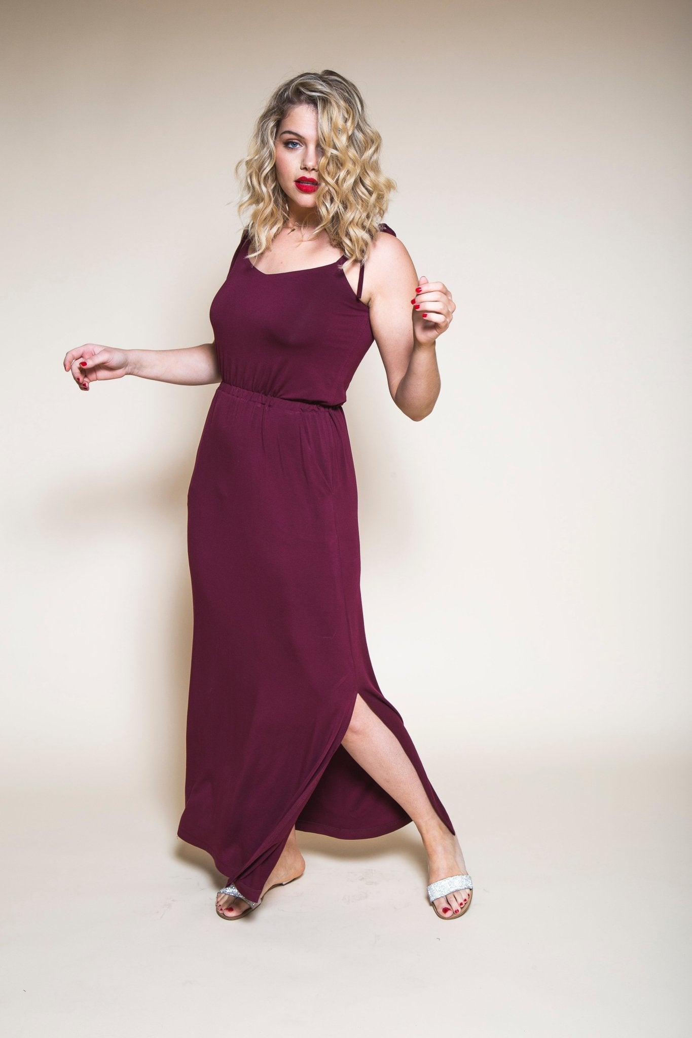 Sallie Maxi-Dress + Jumpsuit Pattern - PDF PATTERN - homesewn