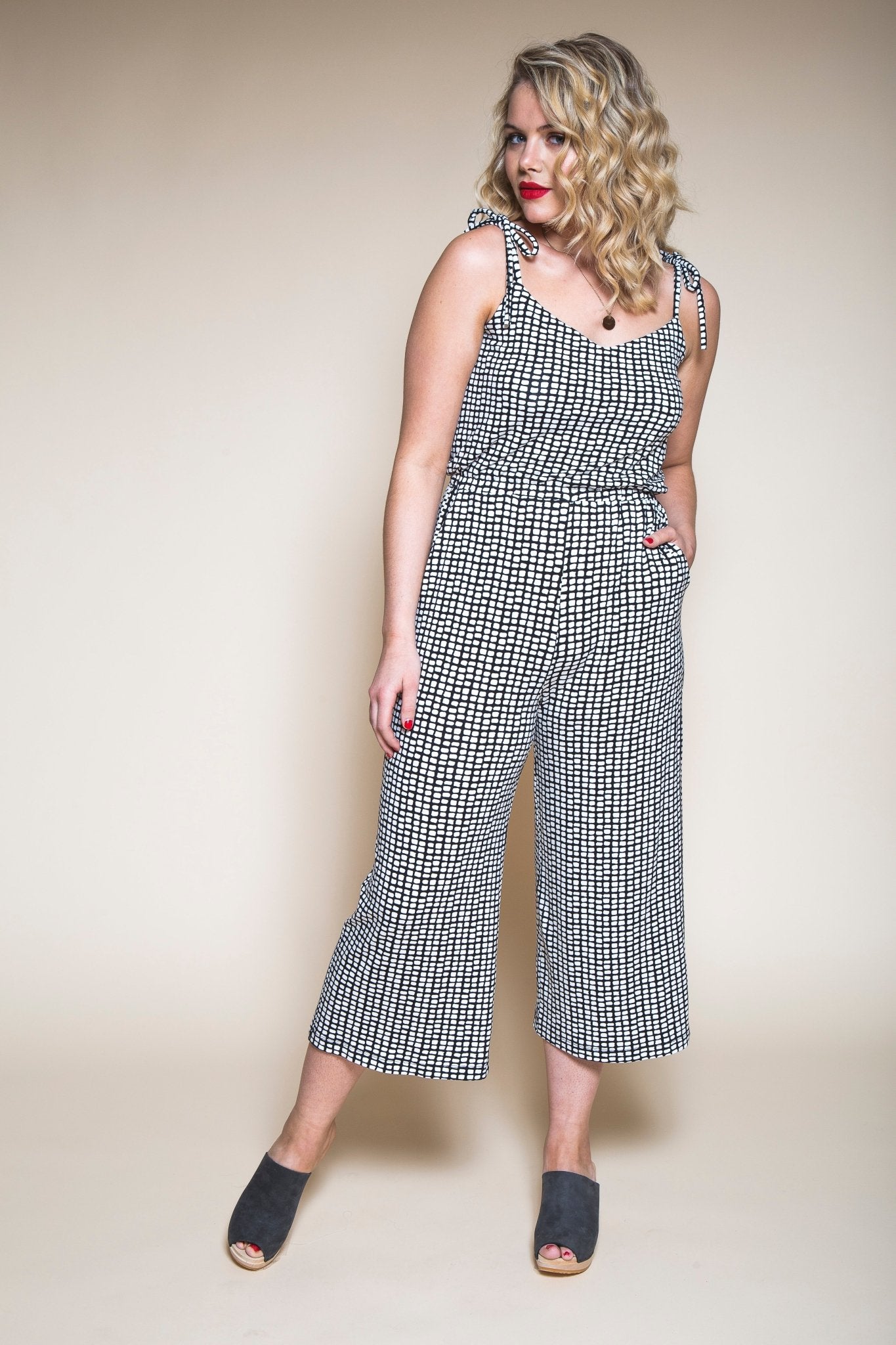 Sallie Maxi-Dress + Jumpsuit Pattern - PDF PATTERN - homesewn