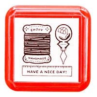 Sanby x Eric Small Things Pre - inked Sewing Stamp - homesewn