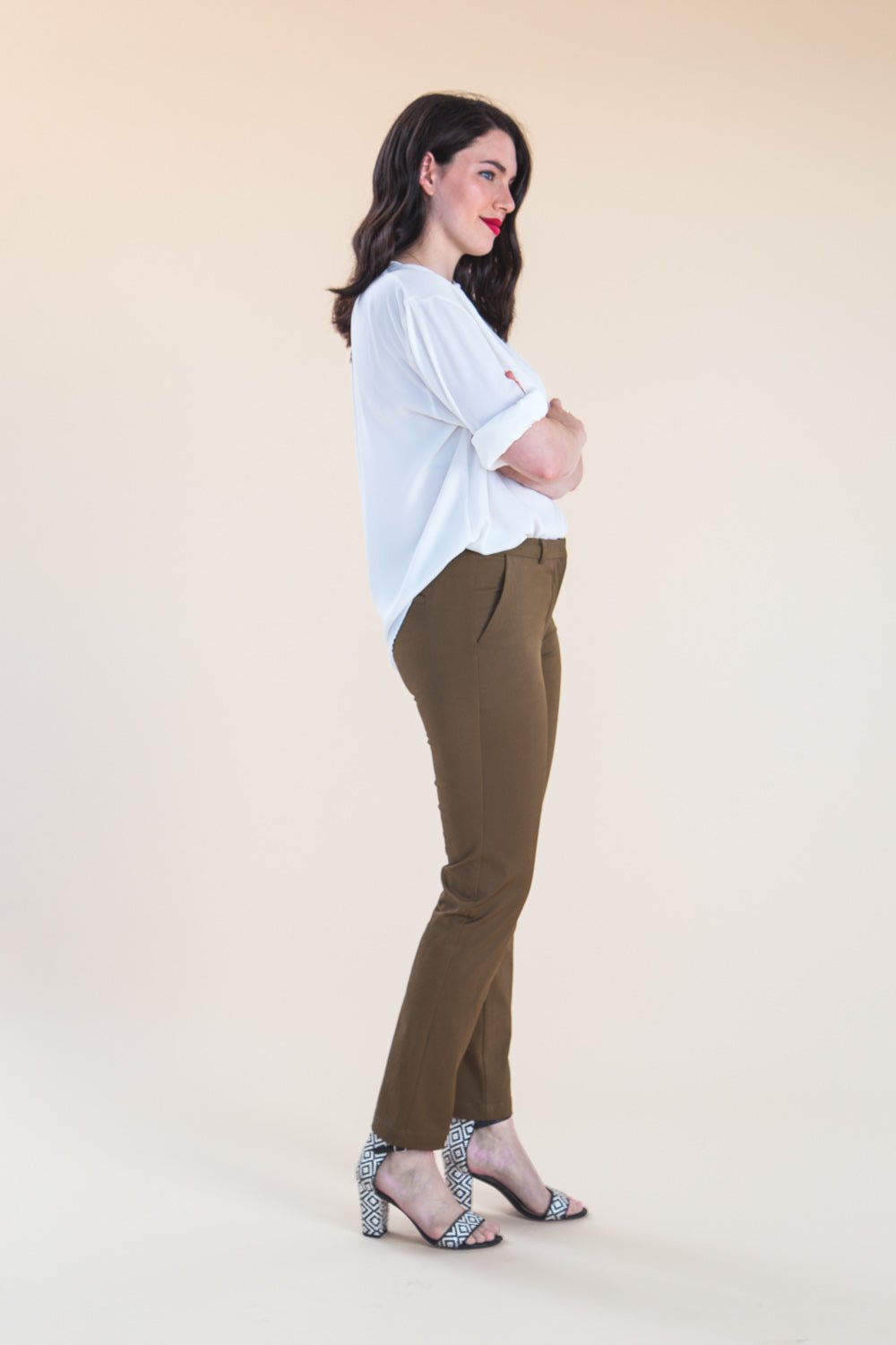 Sasha Trousers Pattern - PDF PATTERN - homesewn