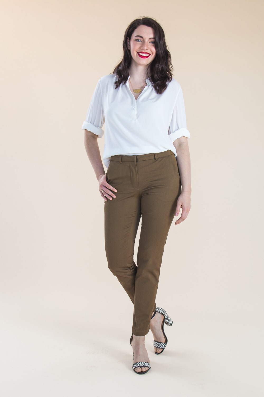 Sasha Trousers Pattern - PDF PATTERN - homesewn