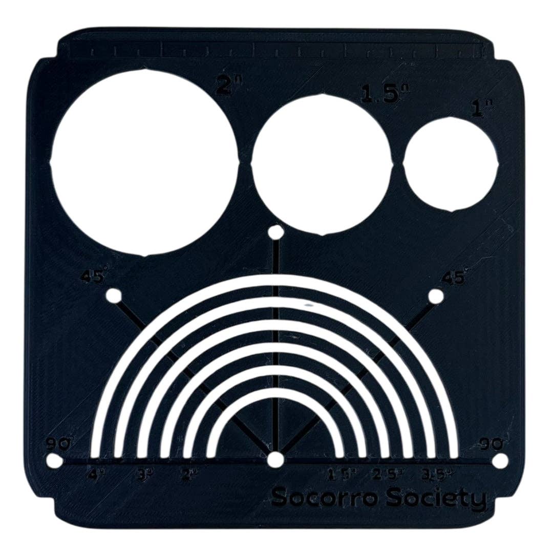 Sashiko Circle Stencil - homesewn