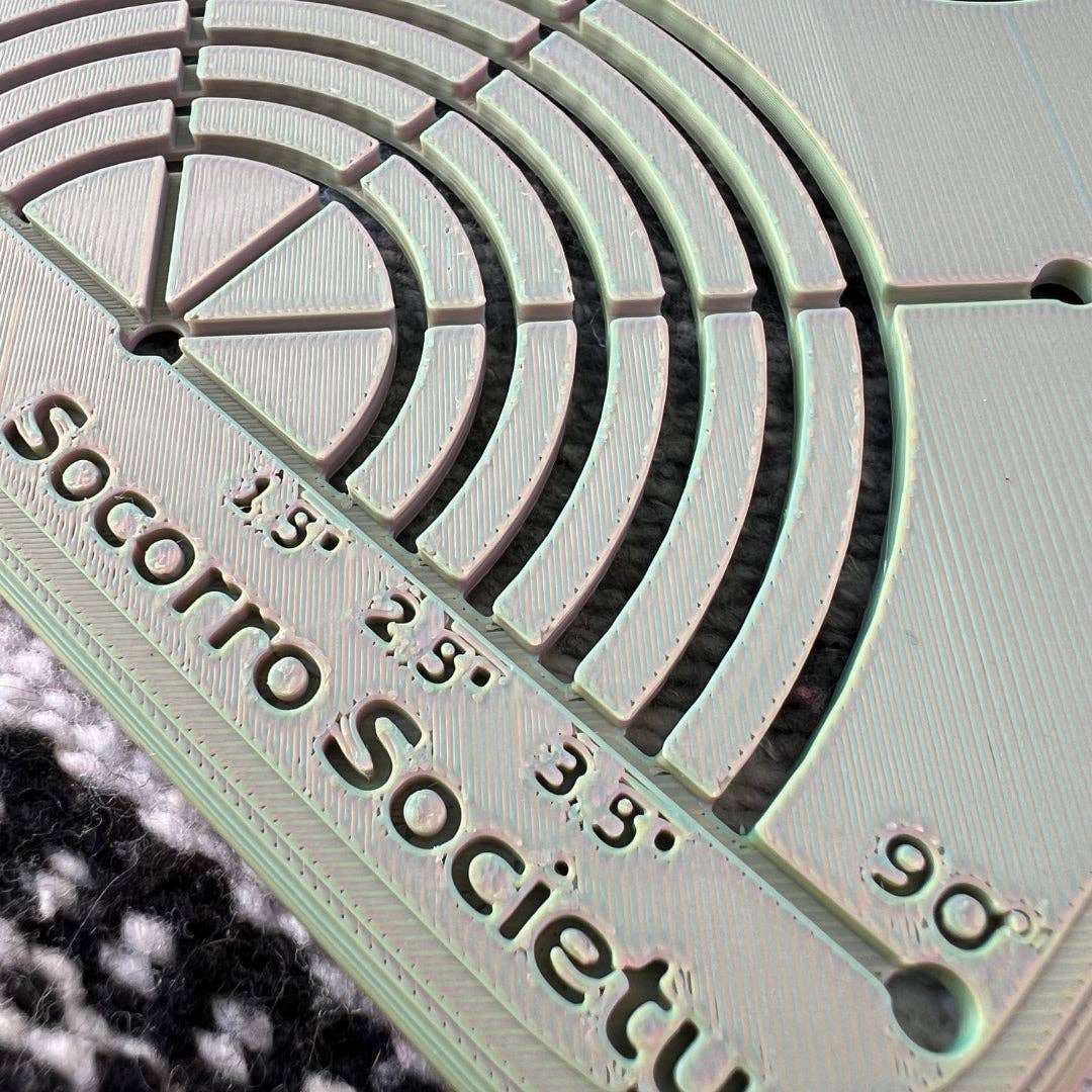 Sashiko Circle Stencil - homesewn