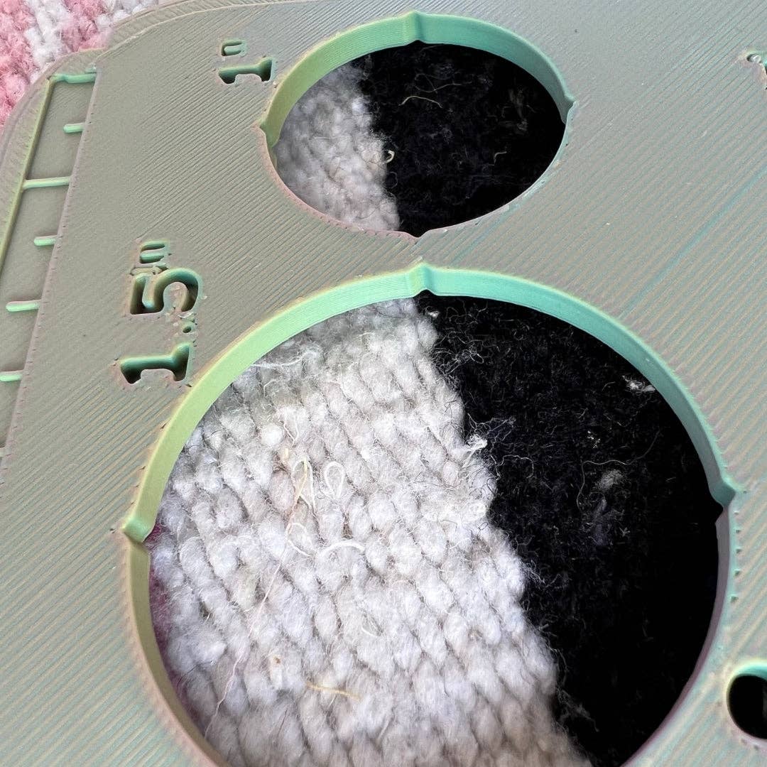 Sashiko Circle Stencil - homesewn