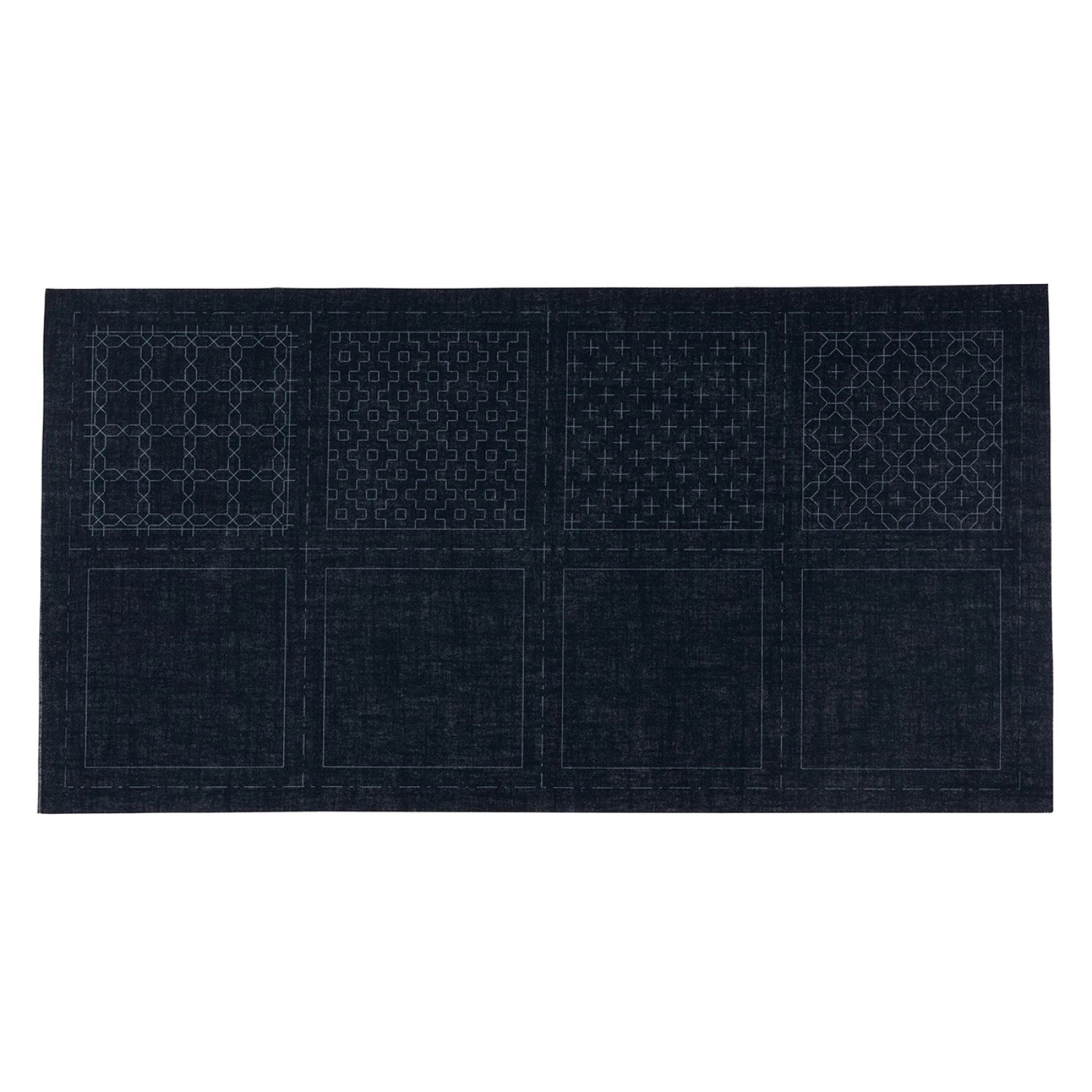 Sashiko Printed Fabric Set for Coasters - homesewn