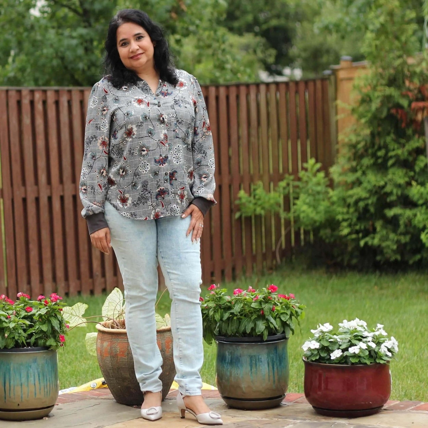 Savannah Shirt Sewing Pattern PDF DOWNLOAD - homesewn