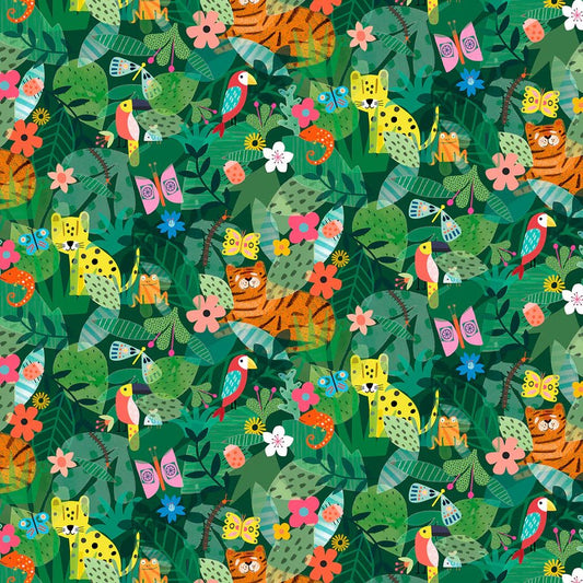 Save the Planet - Big Cat Jungle - homesewn