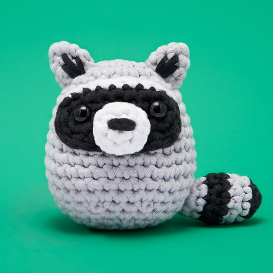 Scooter the Raccoon Crochet Kit - homesewn