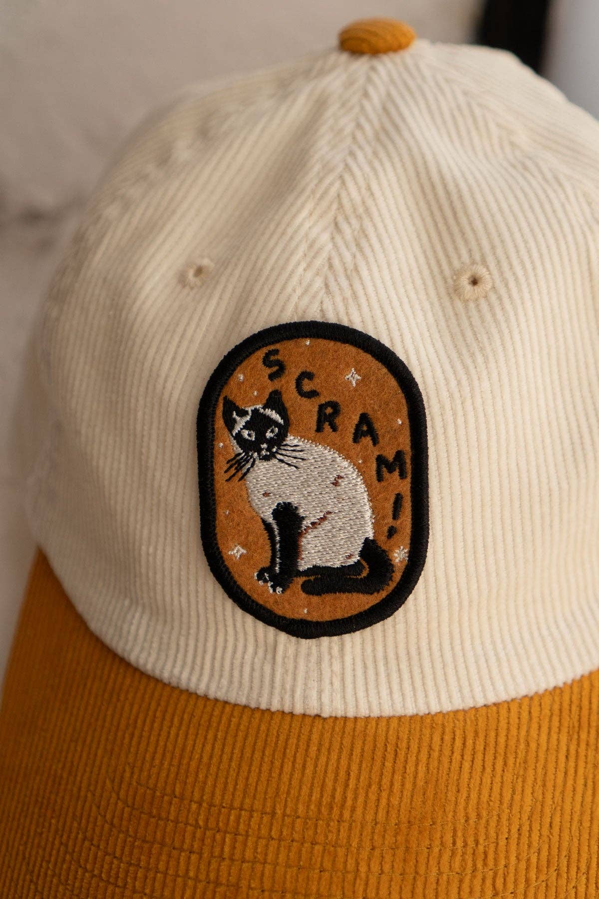 Scram - Felt Sticky Patch - homesewn