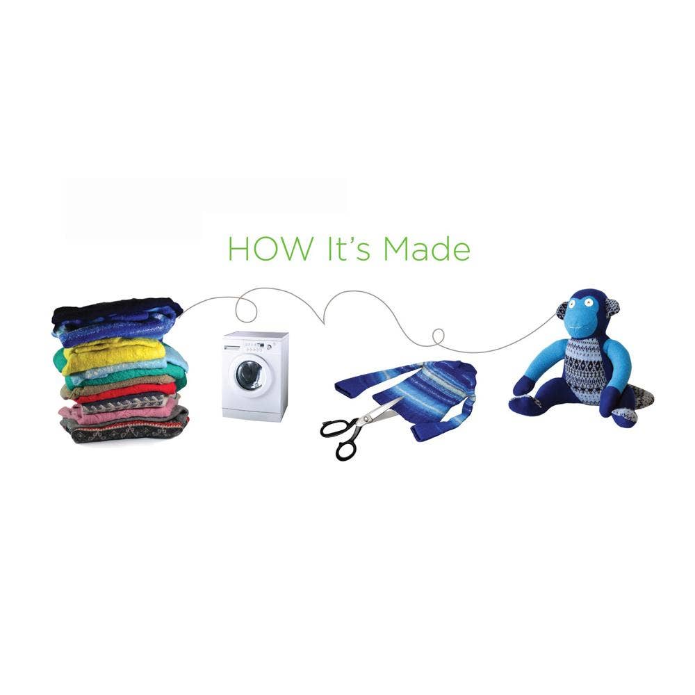 Scrappy Dog Stuffed Animal Kit | DIY Stuffed Animal Kit - homesewn