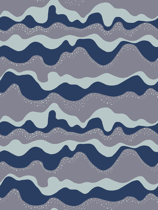 Sea and Sky - Navy - Floradora - homesewn