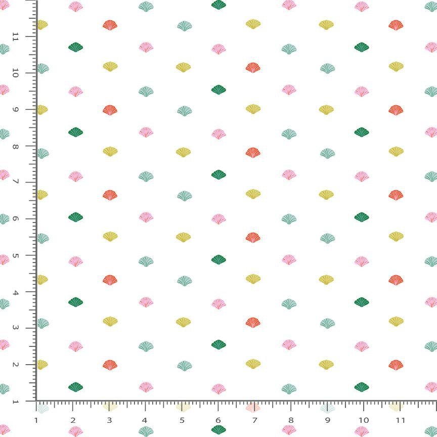 Sea Shells - Paradise Royale - QUILTING COTTON/POPLIN - homesewn