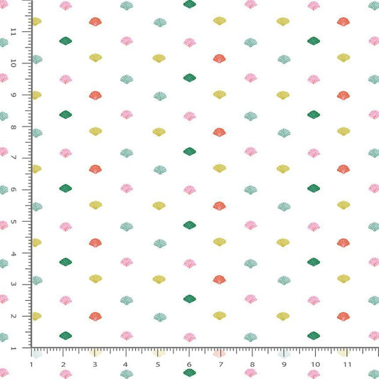 Sea Shells - Paradise Royale - QUILTING COTTON/POPLIN - homesewn