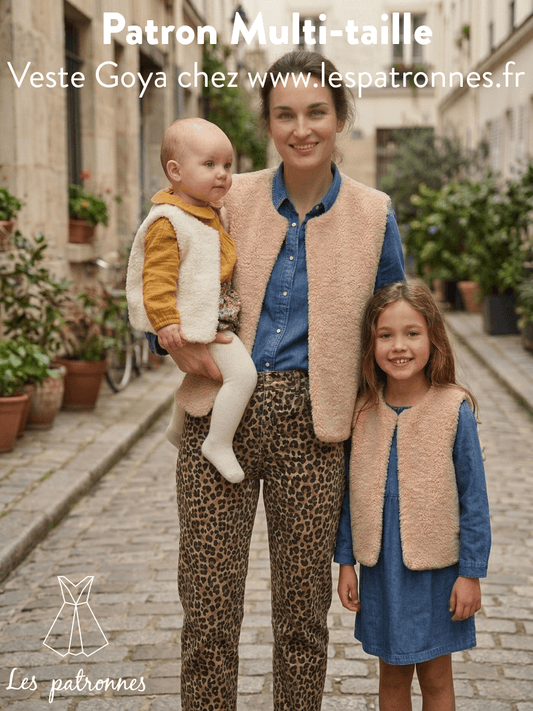 Seing pattern-PDF -Goya shepherd’s jacket- women and kids PDF DOWNLOAD - homesewn