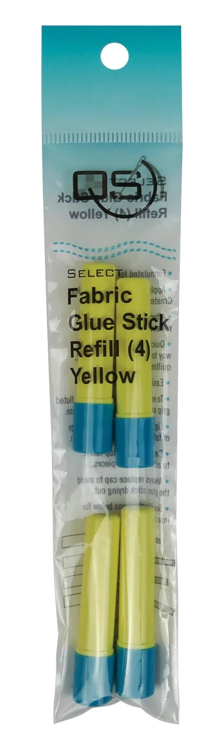 Select Glue Stick Yellow Refills (4 sticks) - homesewn