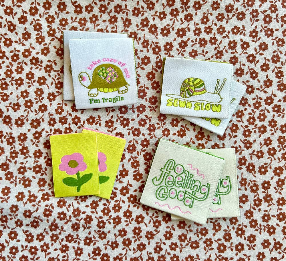 Self Love Pack Woven labels - homesewn