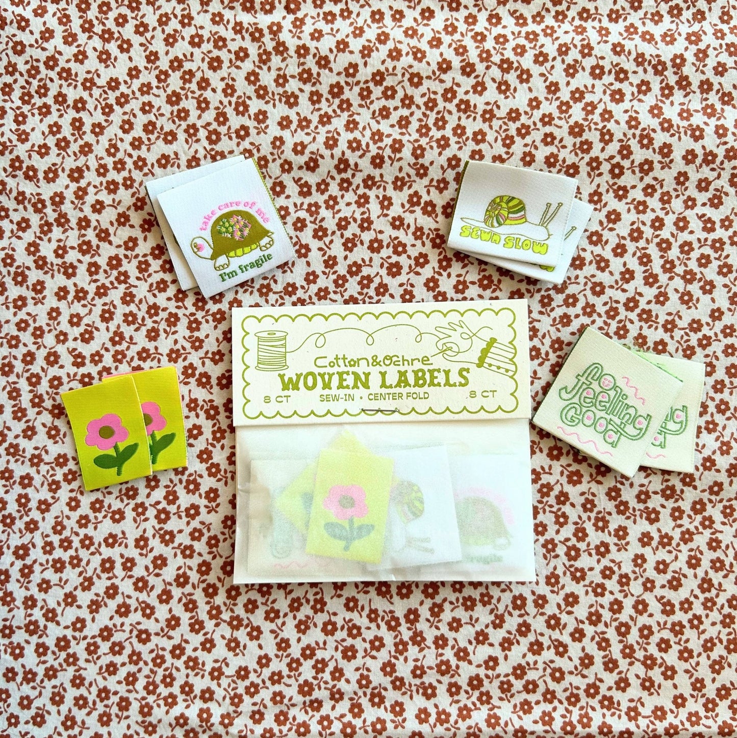 Self Love Pack Woven labels - homesewn