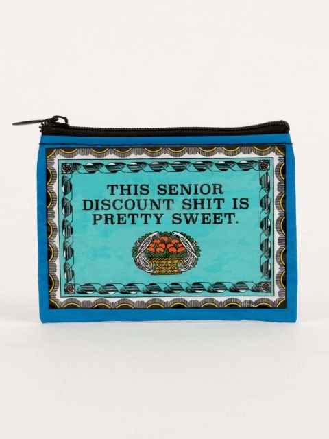 Senior Discount Coin Purse - homesewn