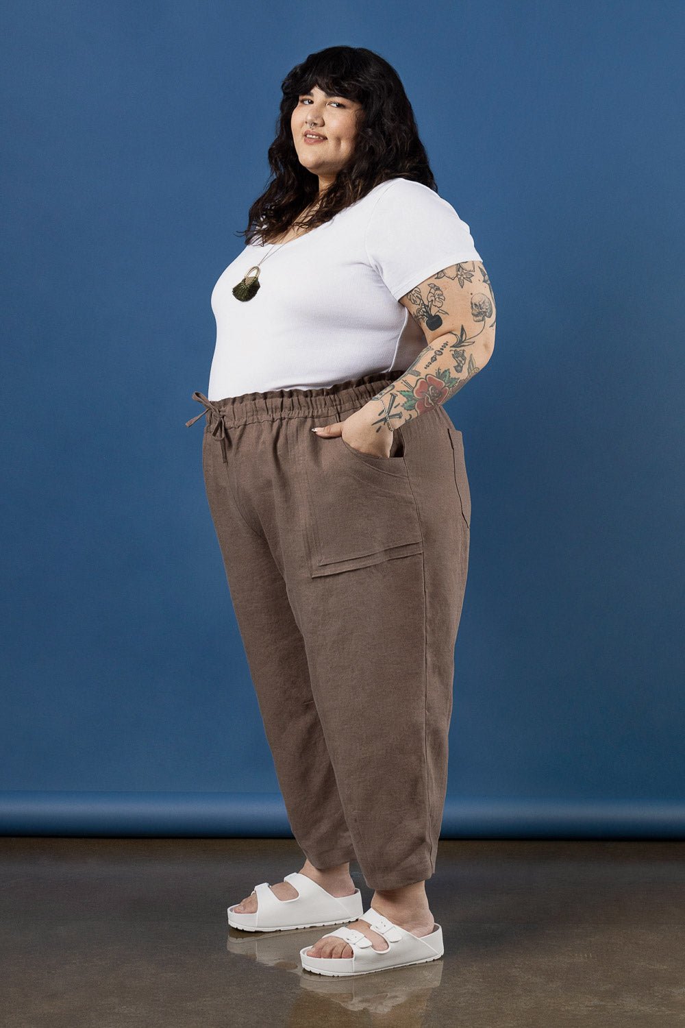 Sepia Pants + Shorts Pattern PDF Download - homesewn