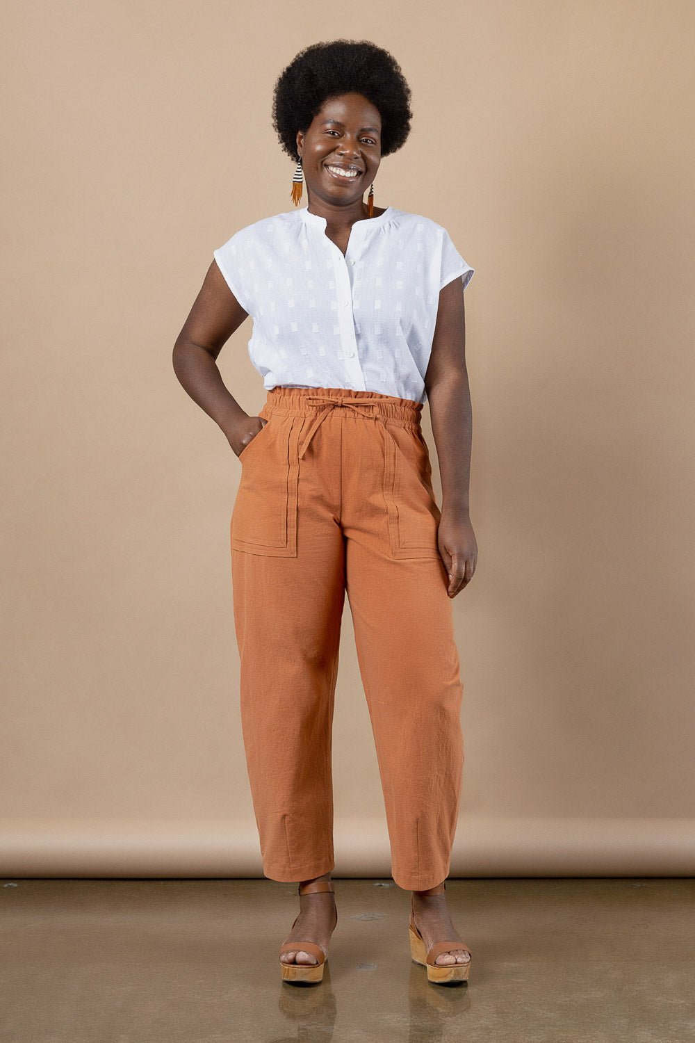 Sepia Pants + Shorts Pattern PDF Download - homesewn