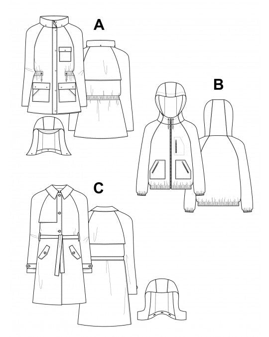 Serra Jacket PDF DOWNLOAD - homesewn