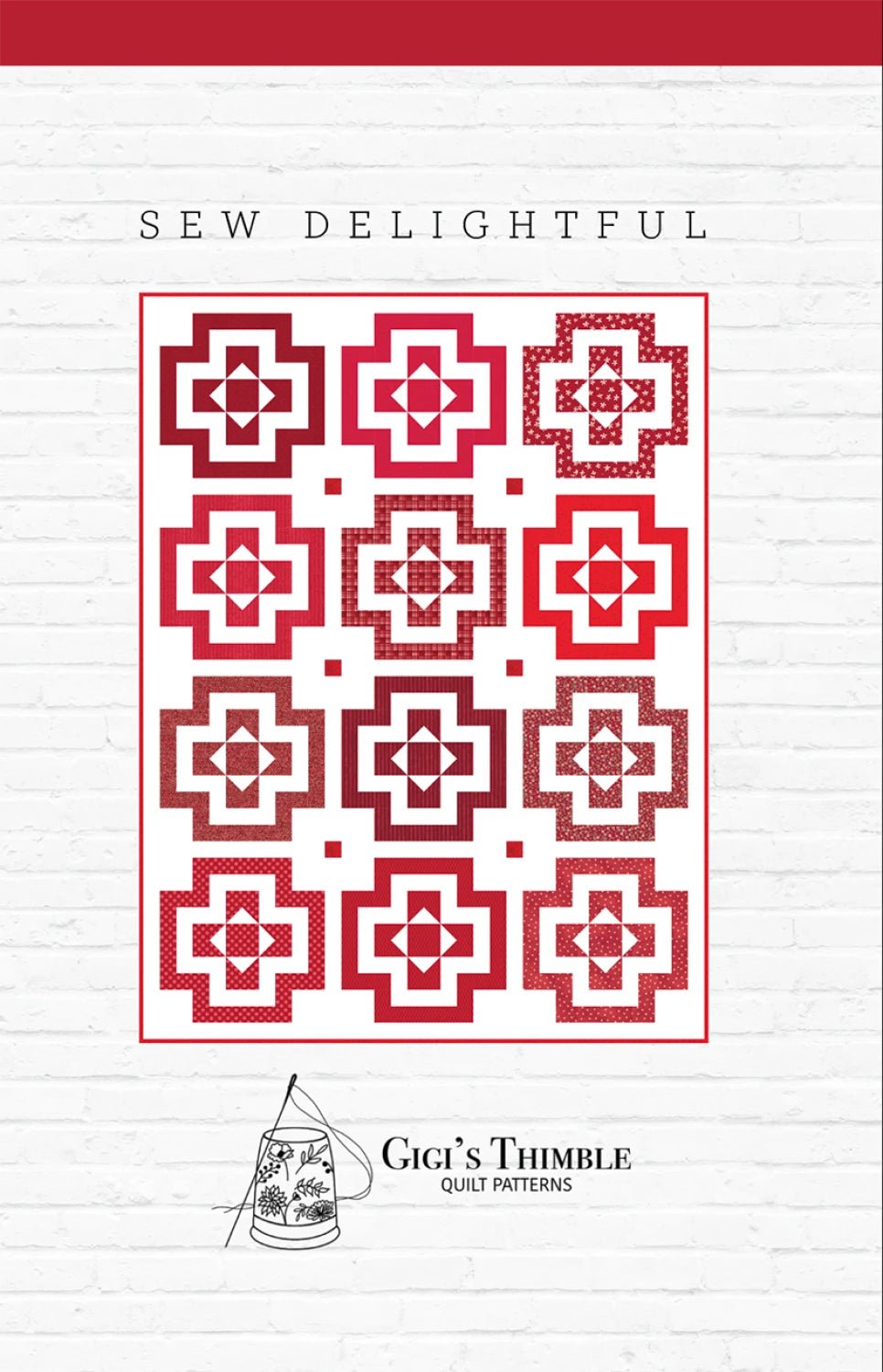 Sew Delightful Printed Quilt Pattern - homesewn