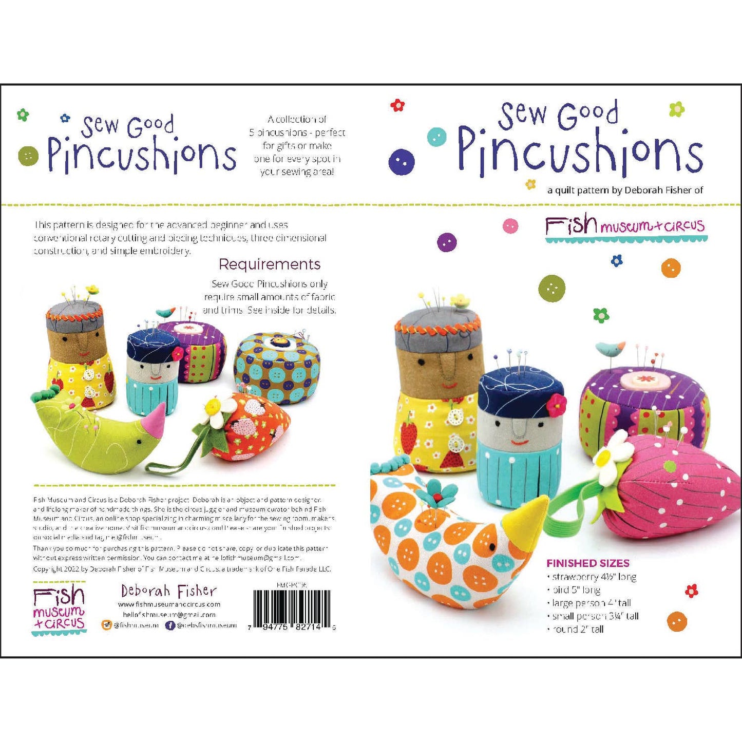 Sew Good Pincushions Pattern - homesewn