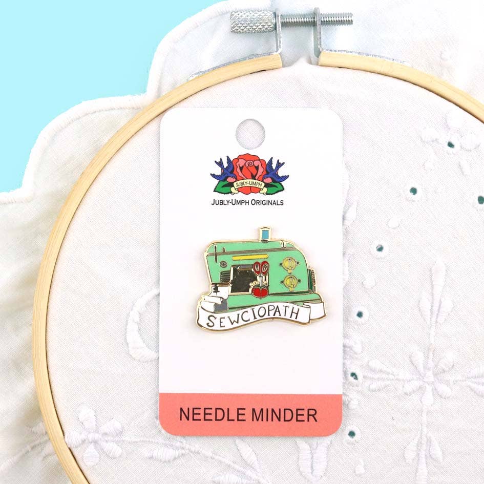 Sewciopath Needle Minder - homesewn