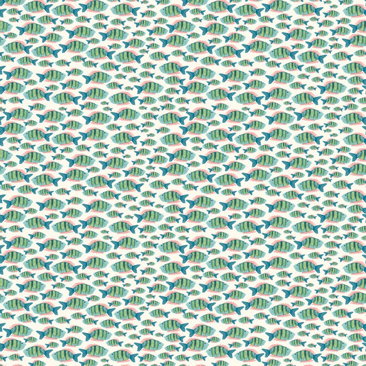 Shoal of Fishes Reef - Lewis & Irene Fabric - homesewn